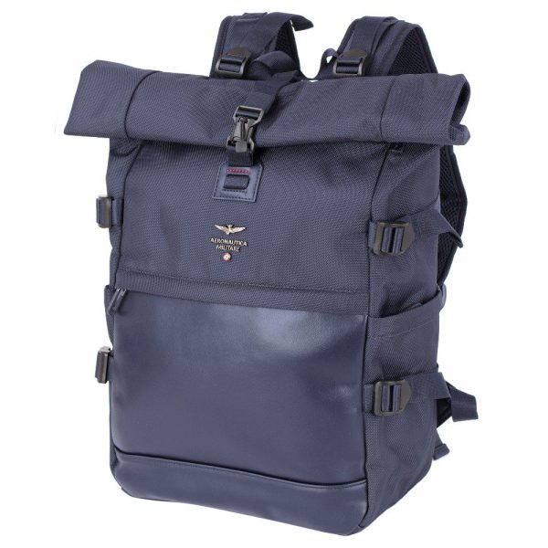 Aeronautica Militare AM-592 Backpack Τσάντα Πλάτης Μπλε