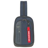 Aeronautica Militare AM-603 Cross Bodybag/Backpack Ανδρική Τσάντα Στήθους Μπλε 1