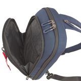Aeronautica Militare AM-603 Cross Bodybag/Backpack Ανδρική Τσάντα Στήθους Μπλε 4