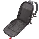 Aeronautica Militare AM-603 Cross Bodybag/Backpack Ανδρική Τσάντα Στήθους Μαύρη 4