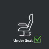 Diplomat BF400 UnderSeat Cabin Σακίδιο Πλάτης Γκρι 2