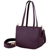 Beverly Hills Polo Club BH-4231 Γυναικεία Τσάντα Ώμου Μωβ 3