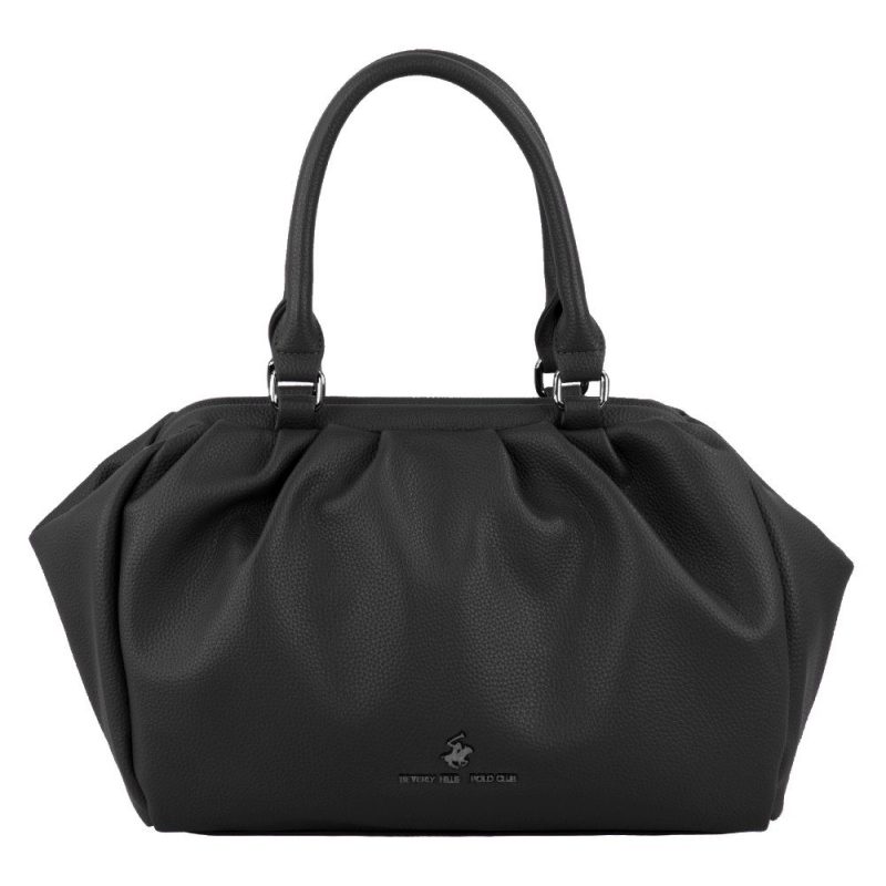 Beverly Hills Polo Club BH-4310 Γυναικεία Τσάντα Ώμου/Χειρός Μαύρη Beverly hills Polo club