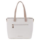Beverly Hills Polo Club BH-4490 Γυναικεία Τσάντα Ώμου Λευκή 2