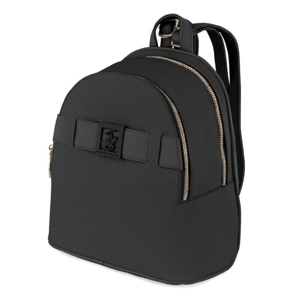 Beverly Hills Polo Club BH-4492 Backpack Γυναικεία Τσάντα Πλάτης Μαύρη