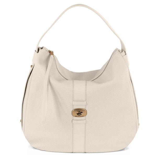 Beverly Hills Polo Club BH-4521 Γυναικεία Τσάντα Ώμου Μπεζ