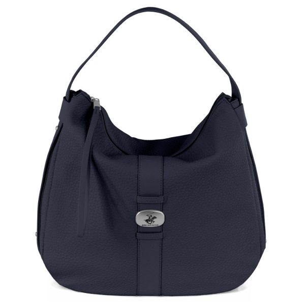 Beverly Hills Polo Club BH-4521 Γυναικεία Τσάντα Ώμου Μπλε