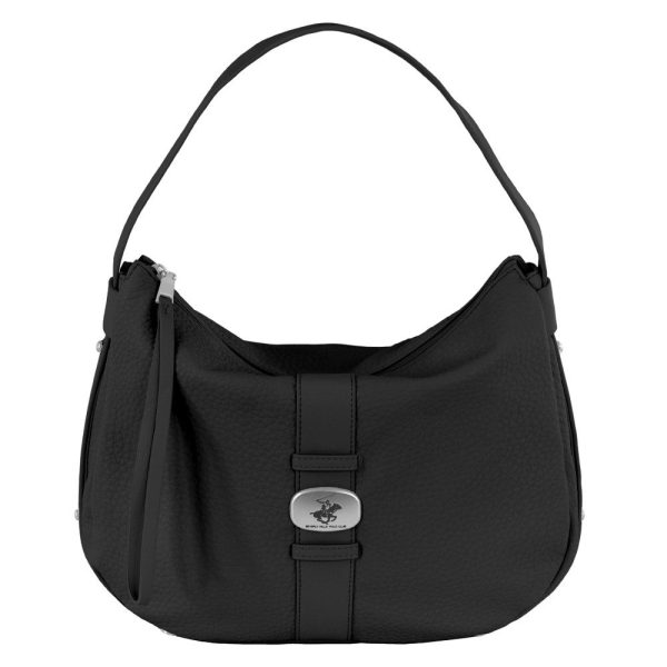 Beverly Hills Polo Club BH-4522 Γυναικεία Τσάντα Ώμου Μαύρη
