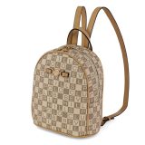 Beverly Hills Polo Club BH-4532 Backpack Γυναικεία Τσάντα Πλάτης Μπεζ 1