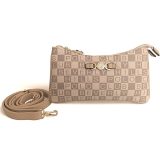 Beverly Hills Polo Club BH-4536 Γυναικεία Τσάντα Ώμου/Χιαστή Μπεζ 1