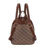 Beverly Hills Polo Club BH-4662 Backpack Γυναικεία Τσάντα Πλάτης Μπεζ 3