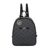 Beverly Hills Polo Club BH-4662 Backpack Γυναικεία Τσάντα Πλάτης Μαύρη 1