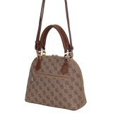 Beverly Hills Polo Club BH-4663 Γυναικεία Τσάντα Χειρός/Ώμου Μπεζ 3