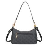 Beverly Hills Polo Club BH-4664 Γυναικεία Τσάντα Ώμου/Χιαστή Μαύρη 3