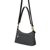 Beverly Hills Polo Club BH-4664 Γυναικεία Τσάντα Ώμου/Χιαστή Μαύρη 2