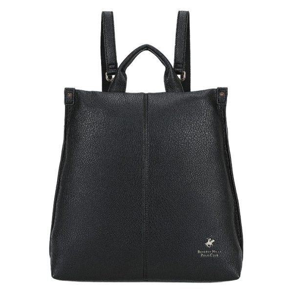 Beverly Hills Polo Club BH-4742 Backpack Γυναικεία Τσάντα Πλάτης Μαύρη