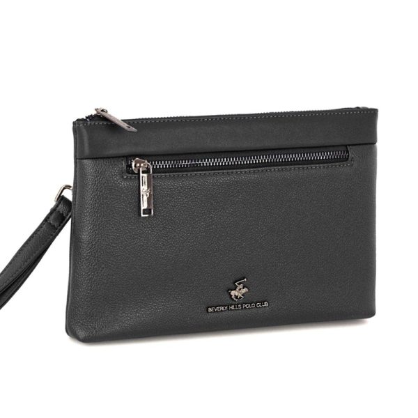Beverly Hills Polo Club BH-8510 Ανδρική Τσάντα Χειρός Μαύρη