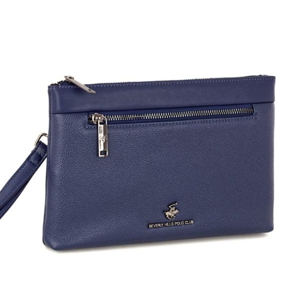 Beverly Hills Polo Club BH-8510 Ανδρική Τσάντα Χειρός Μπλε