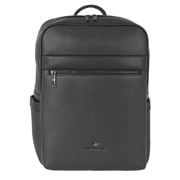 Beverly Hills Polo Club BH-8515 Backpack Τσάντα Πλάτης Μαύρη