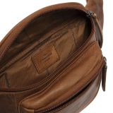 The Chesterfield Brand C23.000231 Jack Waist Pack Δερμάτινη Τσάντα Μέσης Ταμπά 5