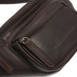 The Chesterfield Brand C23.000201 Jack Waist Pack Δερμάτινη Τσάντα Μέσης Καφέ 5