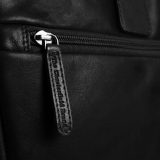 The Chesterfield Brand C40.101000 Sheth Επαγγελματική Τσάντα- Χαρτοφύλακας από Δέρμα Μαύρος 4