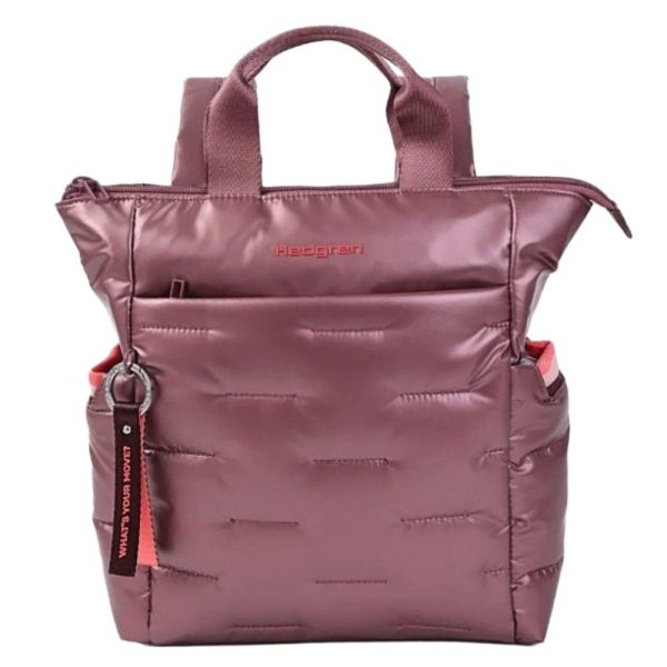 Hedgren HCOCN04/887 COCOON PUFFER Γυναικεία Τσάντα Πλάτης Dusty Rose