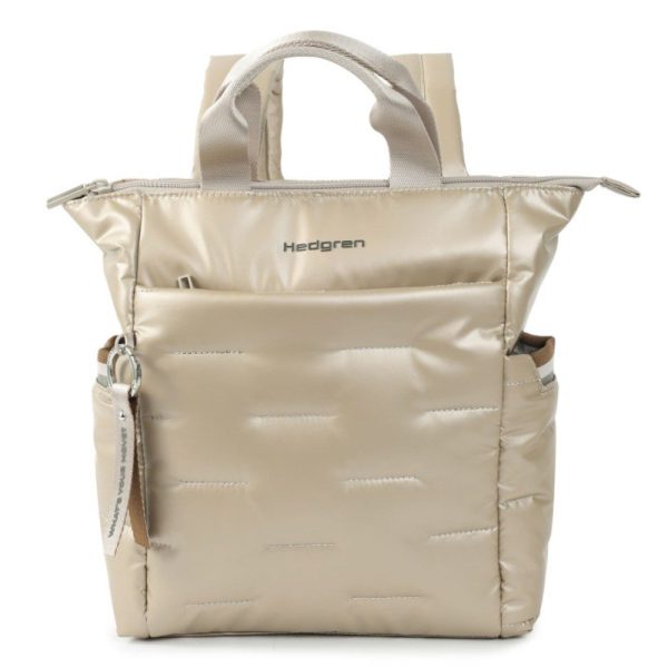 Hedgren HCOCN04/913 COCOON PUFFER Γυναικεία Τσάντα Πλάτης Μπεζ