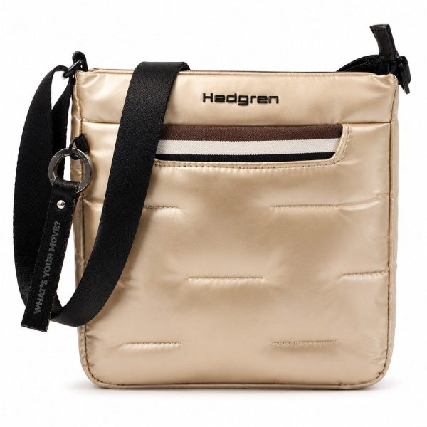 Hedgren HCOCN06/859 COCOON PUFFER Γυναικεία Τσάντα Χιαστή Μπεζ