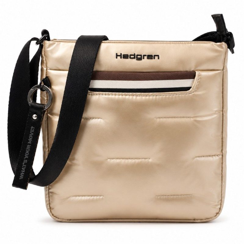 Hedgren HCOCN06/859 COCOON PUFFER Γυναικεία Τσάντα Χιαστή Μπεζ HEDGREN