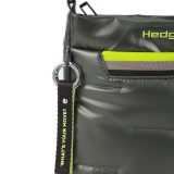 Hedgren HCOCN06/878 COCOON PUFFER Γυναικεία Τσάντα Χιαστή Γκρι/Χακί 3
