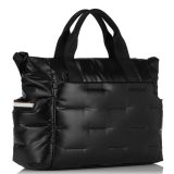 Hedgren HCOCN07/003 COCOON PUFFER Γυναικεία Τσάντα Χειρός- Χιαστή Μαύρη 2