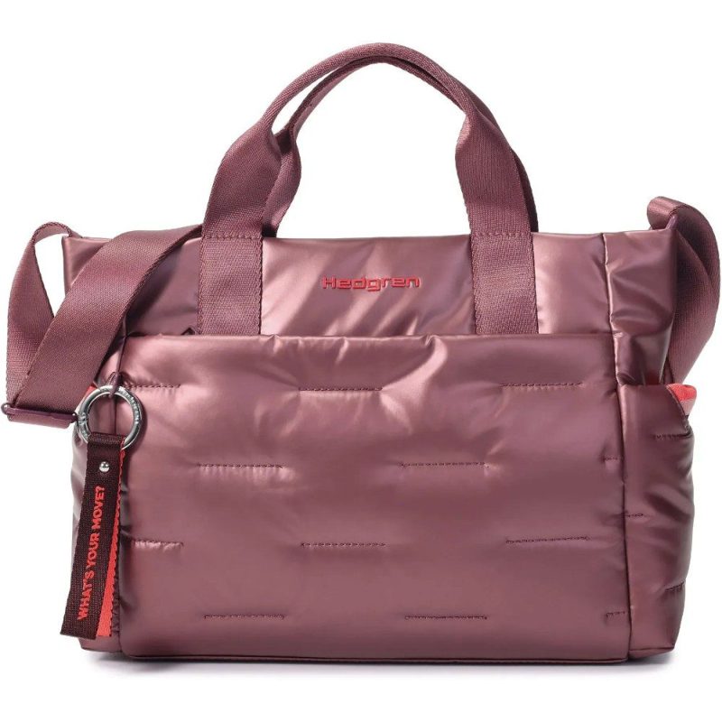 Hedgren HCOCN07/887 COCOON PUFFER Γυναικεία Τσάντα Χειρός- Χιαστή Dusty Rose HEDGREN