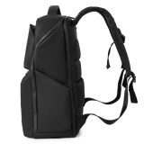 HEDGREN HLOOP06-003 TWIST L Backpack Τσάντα Πλάτης 16" με Rfid Μαύρη 3
