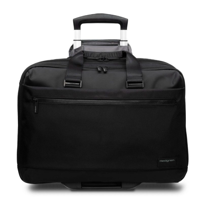 Hedgren HNXT10 003 Τσάντα Επαγγελματική 15.6" Τροχήλατη Μαύρη HEDGREN