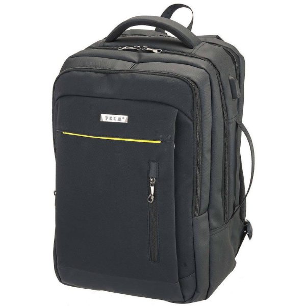 RCM 812 Τσάντα Πλάτης Backpack15.6" Μαύρη