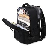 Classic Diamond SW6885 Σακίδιο Πλάτης Backpack Με USB Μαύρη 2