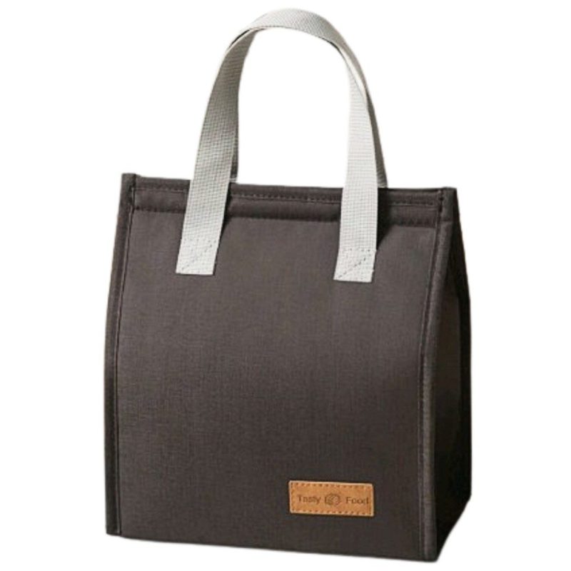 Tasty Food 7013 Ισοθερμικό Τσαντάκι Φαγητού Μαύρο Domus accessories
