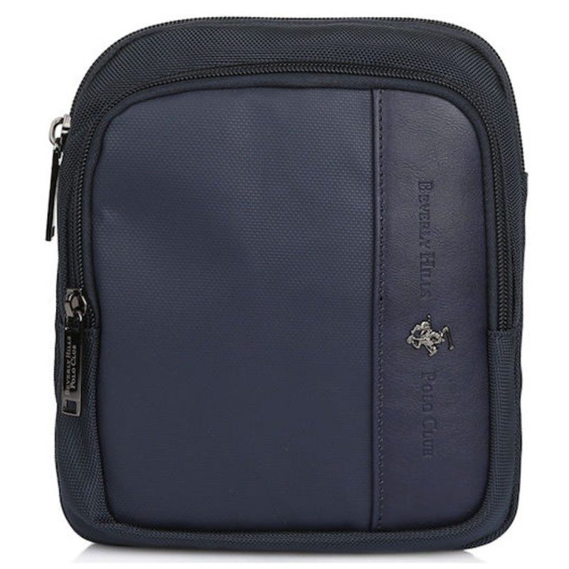 Beverly Hills Polo Club BH-1370 Τσαντάκι ώμου μπλε Beverly hills Polo club
