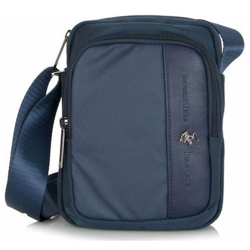 Beverly Hills Polo Club BH-1371 Τσαντάκι ώμου μπλε Beverly hills Polo club