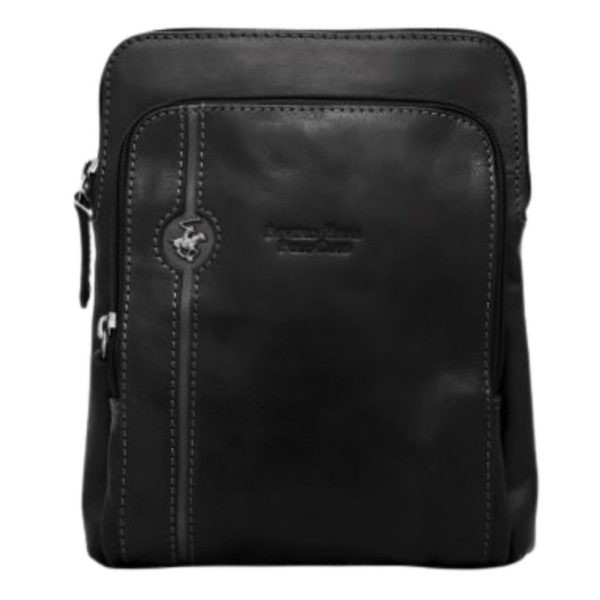 Beverly Hills Polo Club BH-380 Ανδρική Τσάντα Ώμου / Χιαστί Μαύρη