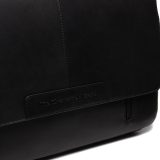 The Chesterfield Brand C48.055200 Richard Δερμάτινη Τσάντα Χιαστί/Ώμου Μαύρη 5