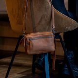 The Chesterfield Brand C48.122231 Δερμάτινο Τσαντάκι Χειρός/Χιαστί Ταμπά 6
