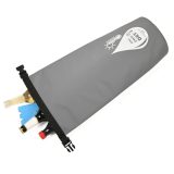 TROIKA RUC03/GY 1-2-DRY BAG  Backpack Στεγανός Σάκος Πλάτης 10 Λίτρων Γκρι 3
