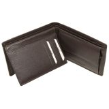ALPHA STATUS 10101-F RFID Δερμάτινο Ανδρικό Πορτοφόλι Καφέ 2