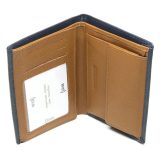 ALPHA STATUS 10104D RFID Δερμάτινο Ανδρικό Πορτοφόλι Μπλε 3