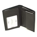 ALPHA STATUS 10104D RFID Δερμάτινο Ανδρικό Πορτοφόλι Μαύρο 4