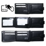 ALPHA STATUS 10106-0 RFID Δερμάτινο Ανδρικό Πορτοφόλι Μαύρο 3