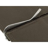 ALPHA STATUS 10112-0 RFID Δερμάτινο Ανδρικό Πορτοφόλι με Πιάστρα Καφέ 3