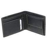 ALPHA STATUS 10115-0 RFID Δερμάτινο Ανδρικό Πορτοφόλι Μαύρο 4